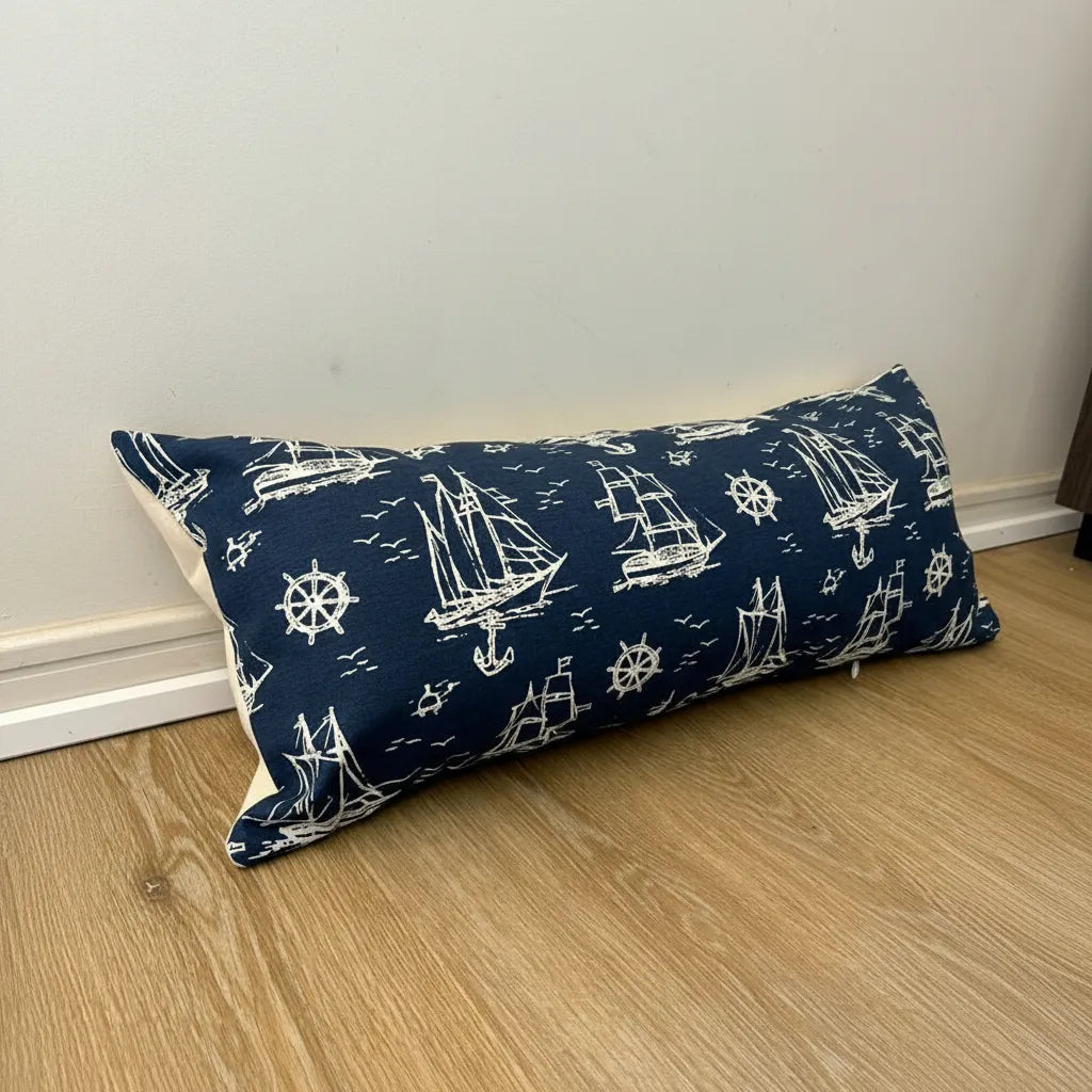 Cojín Decorativo Náutico 30x70 cm – Estilo Marino