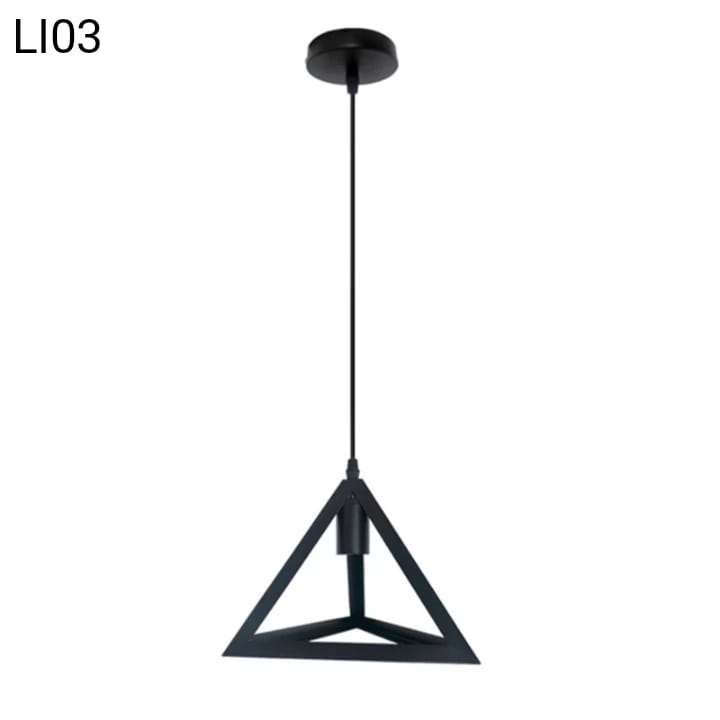 Lámparas Metálicas Geométricas