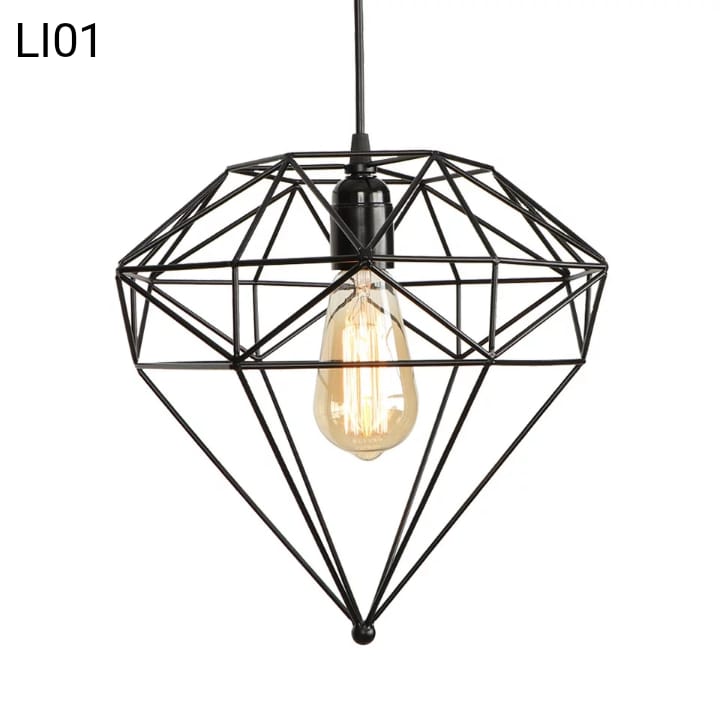 Lámparas Metálicas Geométricas