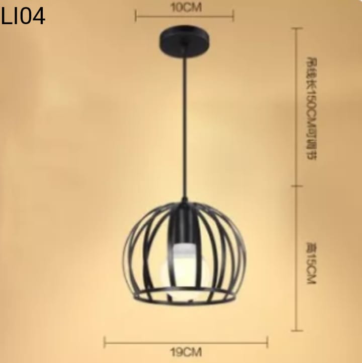 Lámparas Metálicas Geométricas