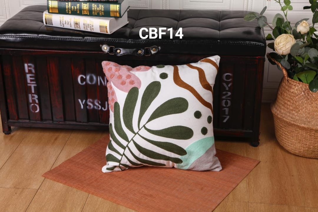 Fundas de cojines  bordadas