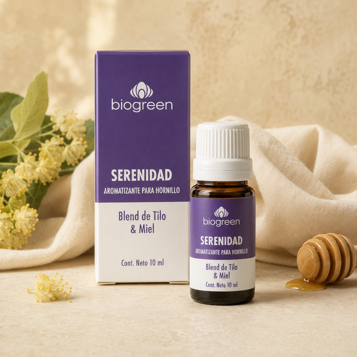 Aceite Aromático Serenidad para Hornillo, Humidificador y Difusor Ultrasónico – 10 ml
