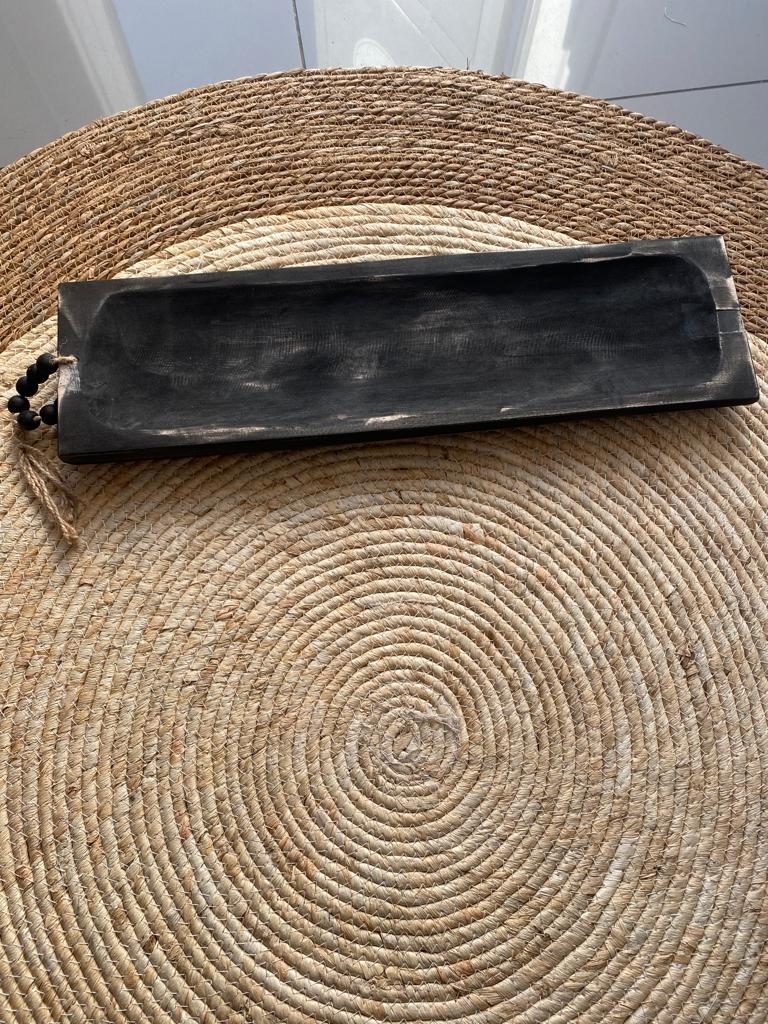 Bandeja decorativa rectangular