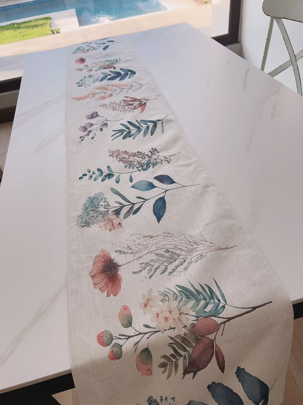 Caminos de mesa estampados