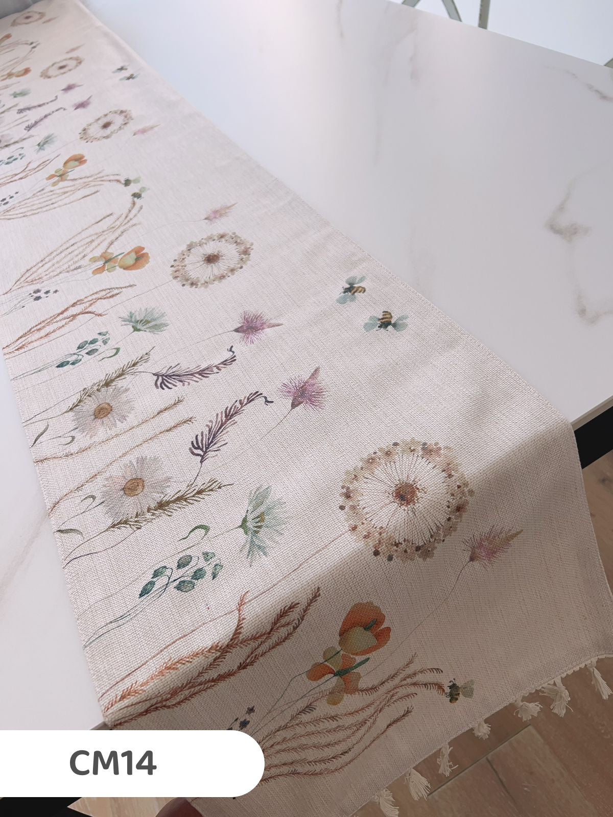 Caminos de mesa estampados