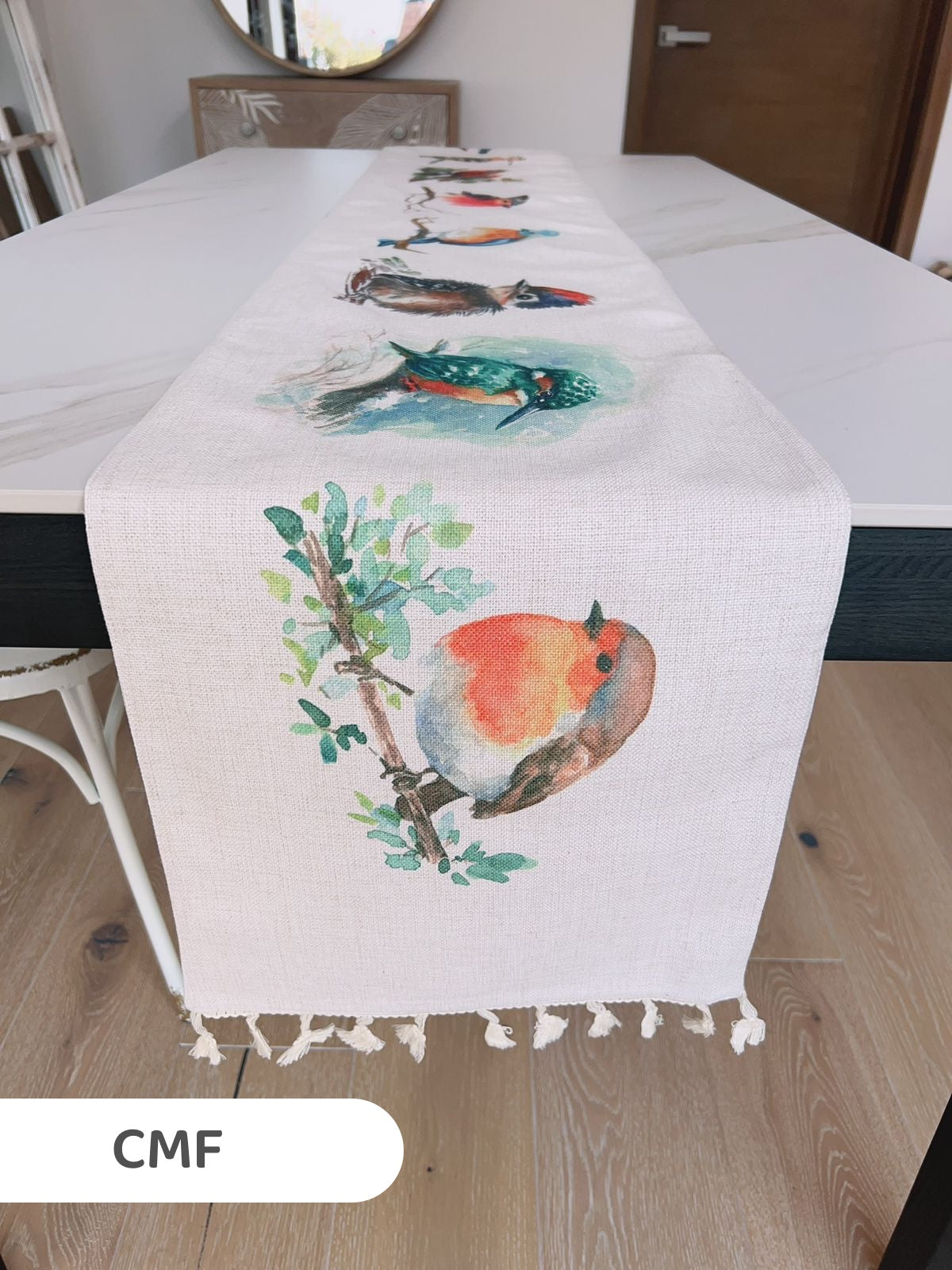 Caminos de mesa estampados