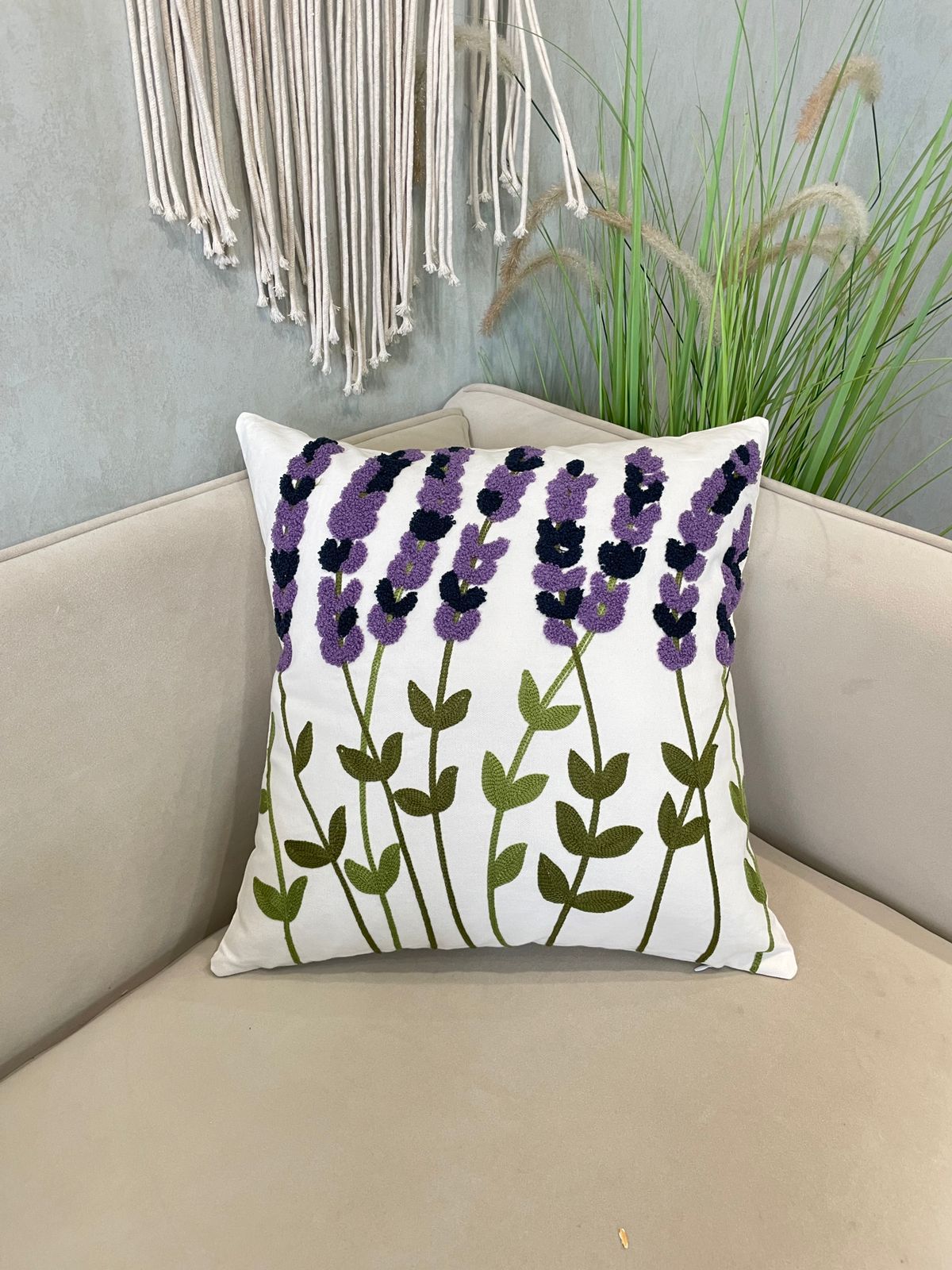 Fundas de cojines  bordadas