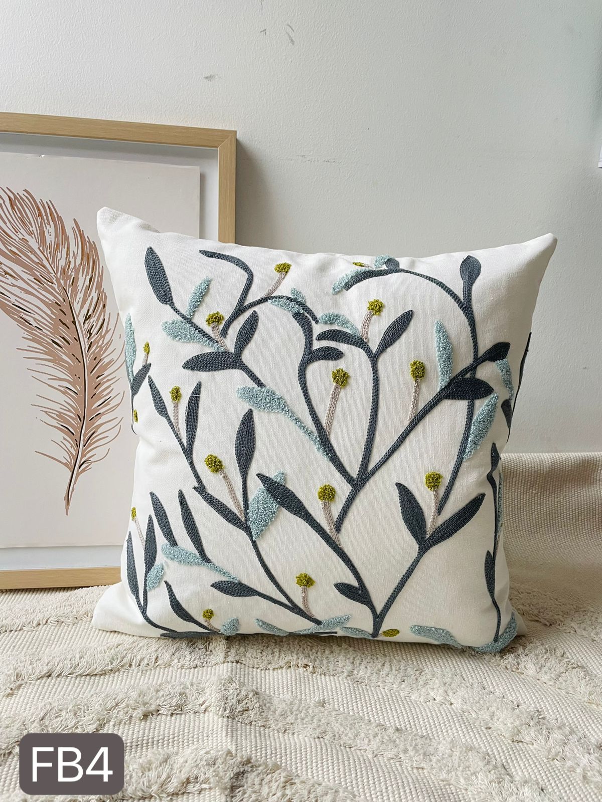 Fundas de cojines bordadas