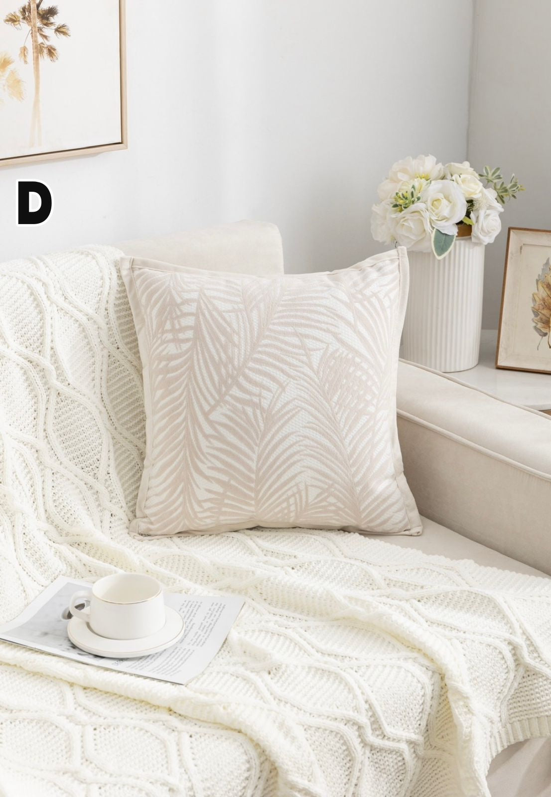 Fundas de cojines chenille