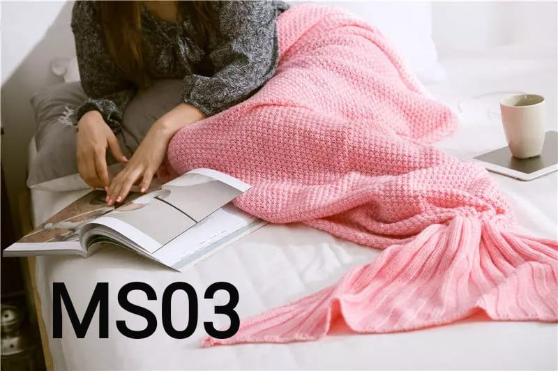 40% descuento, mantas estilo sirena