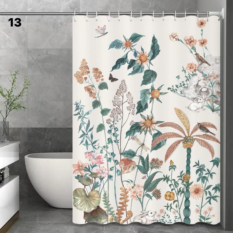 Cortinas de Baño, tropical D13
