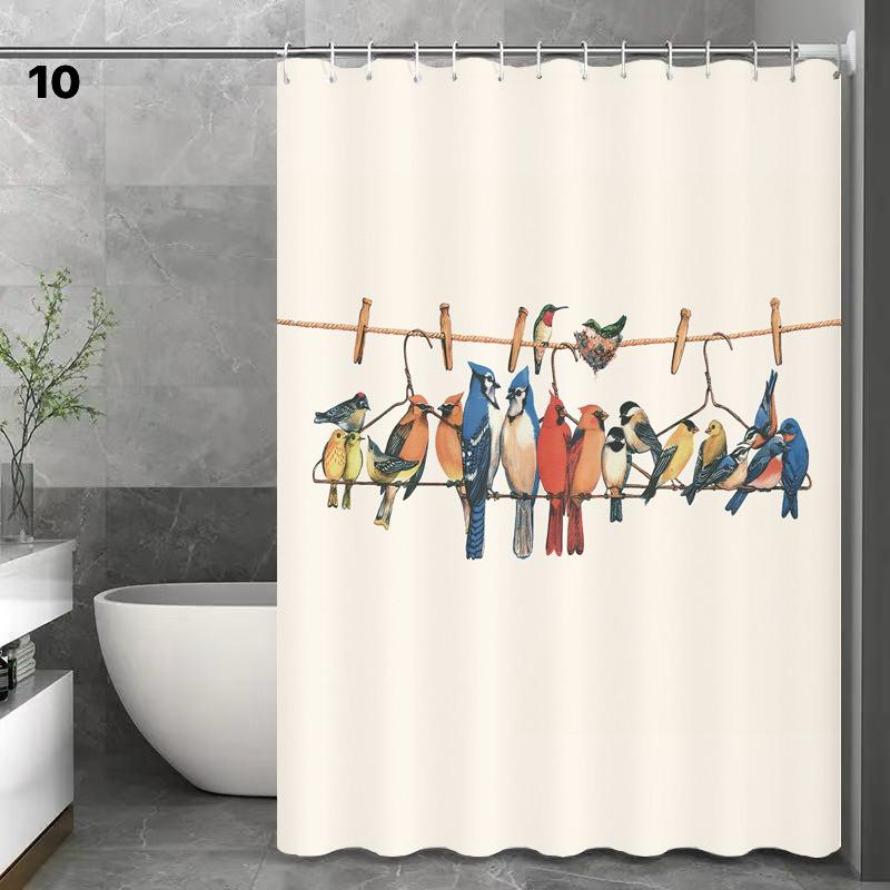 Cortinas de Baño, tropical D10