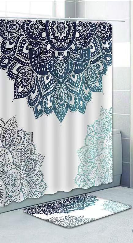 Cortinas de Baño, mandala