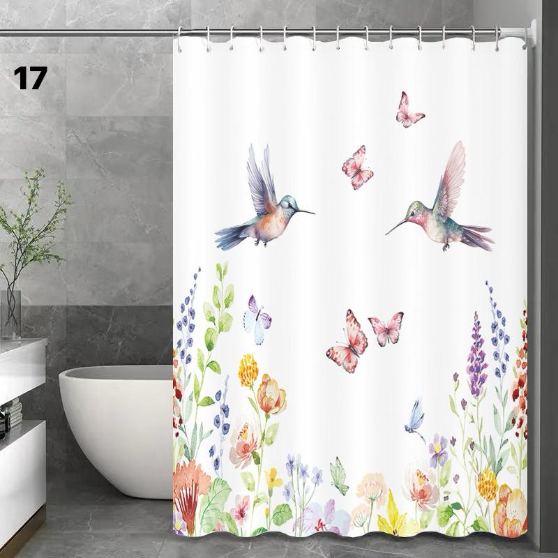 Cortinas de Baño, tropical D17