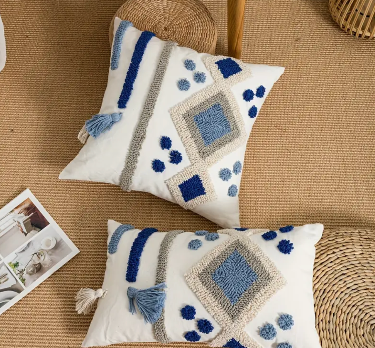 Fundas de cojines boho