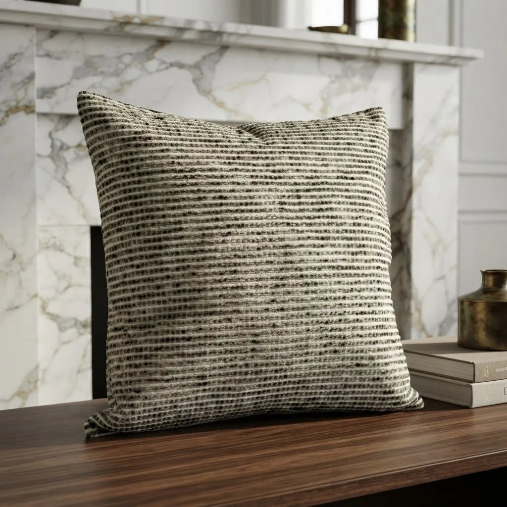 Funda Texturizada Gris  45 × 45 cm