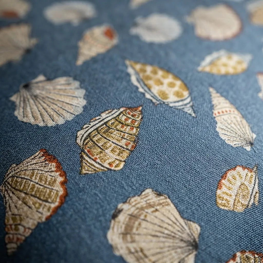 Fundas de cojines  repelentes 45 × 45 Cm · Conchas Del Mar