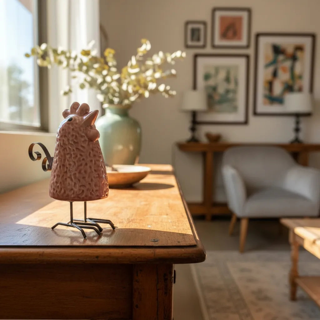 Gallo Cerámico Campo Vivo