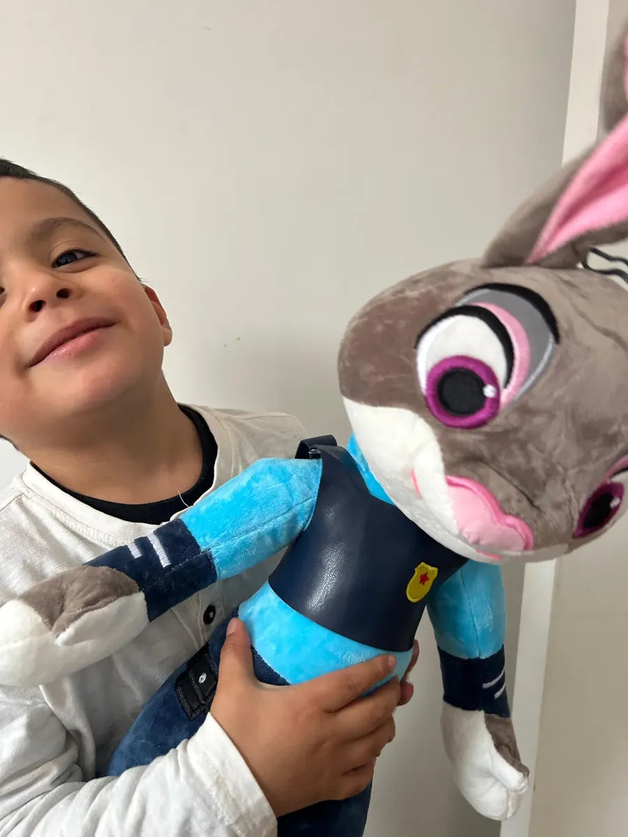Peluche Conejita Policía – Estilo Animado | 70 cm