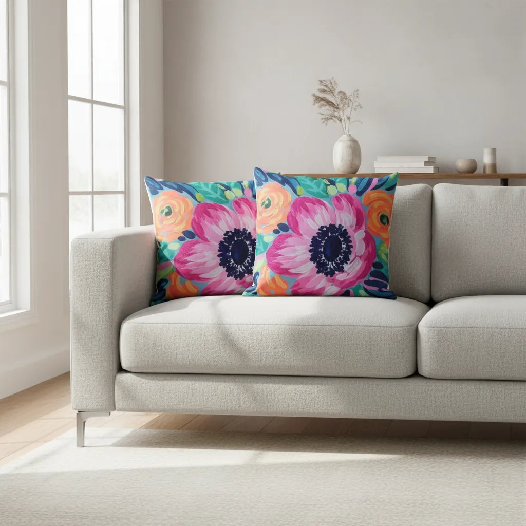 Fundas de cojines estampado,Primavera Viva.