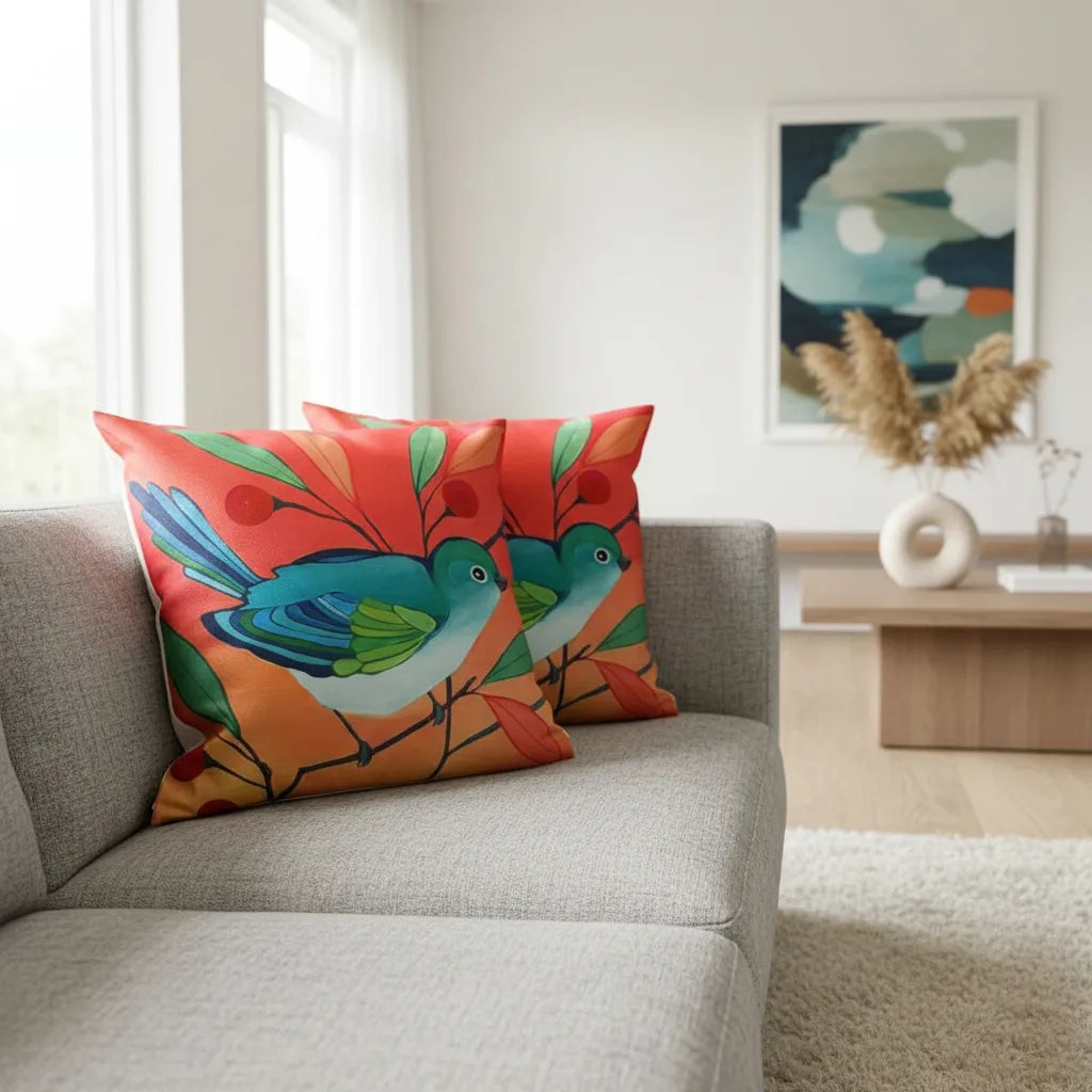 Fundas de cojines estampado, Ala Viva