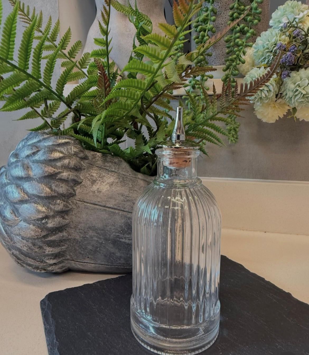 Dispensador endulzante vidrio