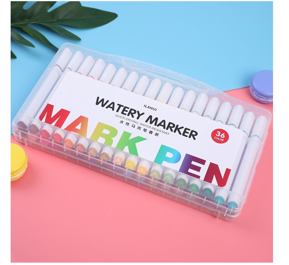 Set 36 Plumones Acuarela facil de retirar