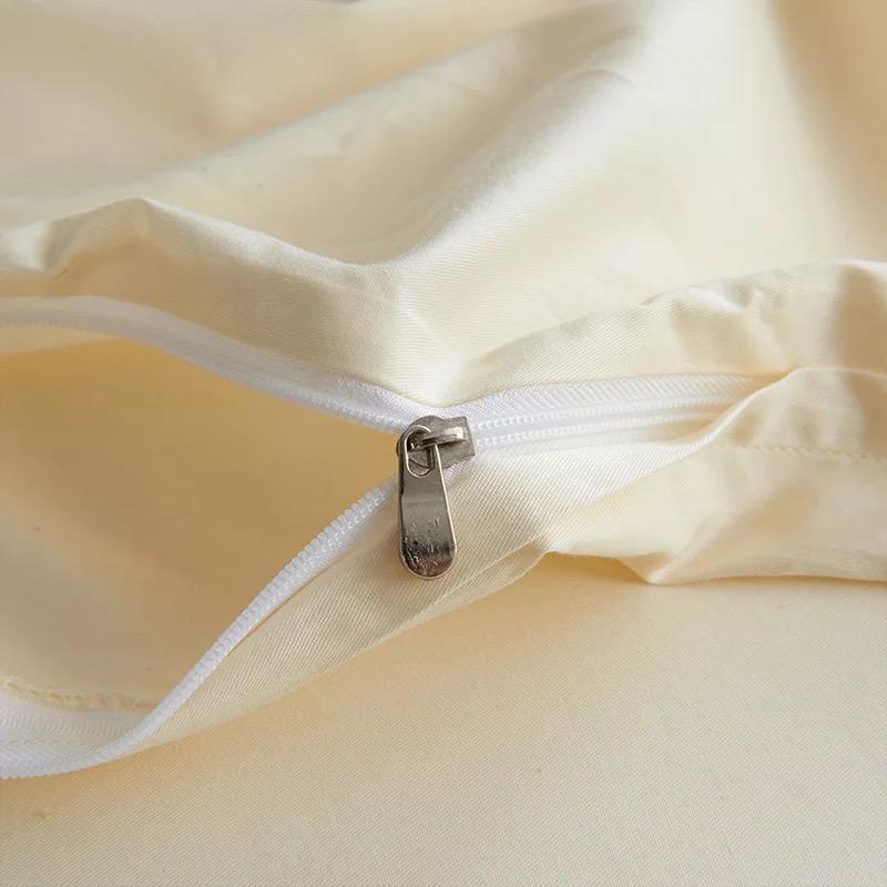 Funda de plumón bicolor