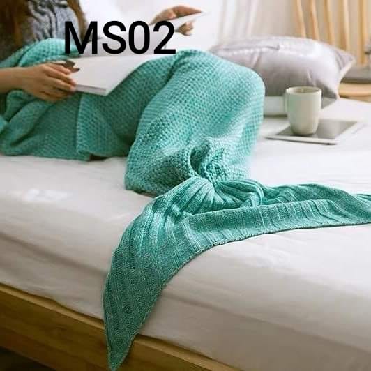 40% descuento, mantas estilo sirena