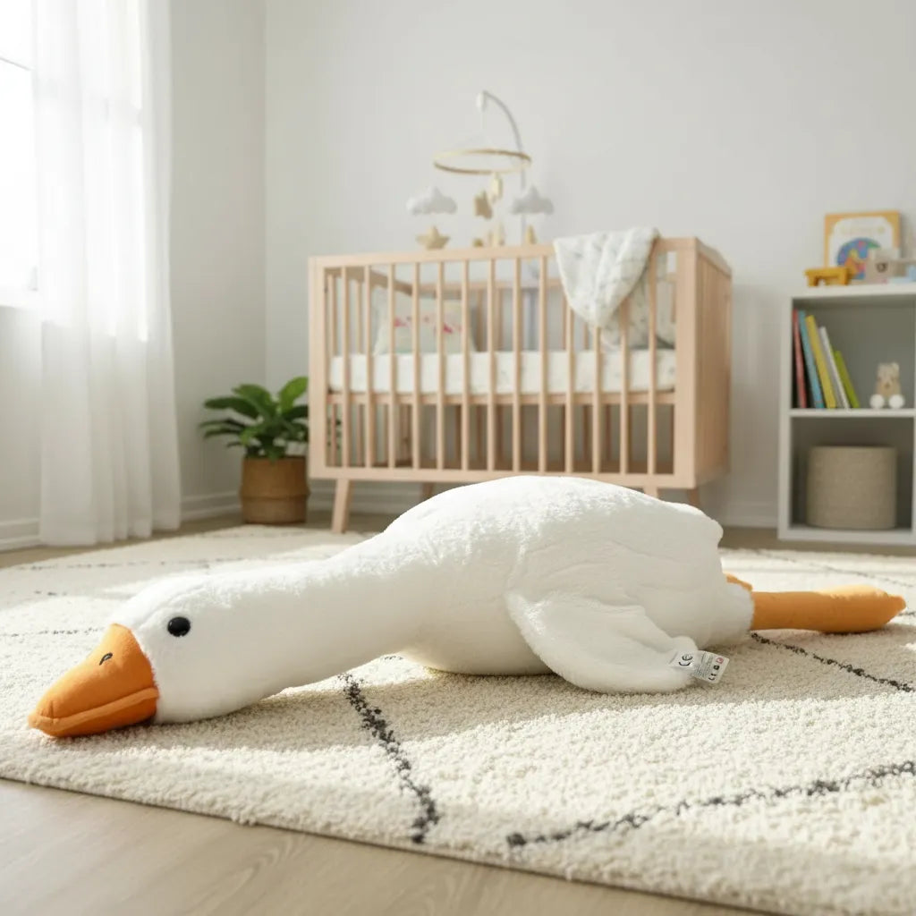 Peluche Ganso Gigante Suave Decorativo