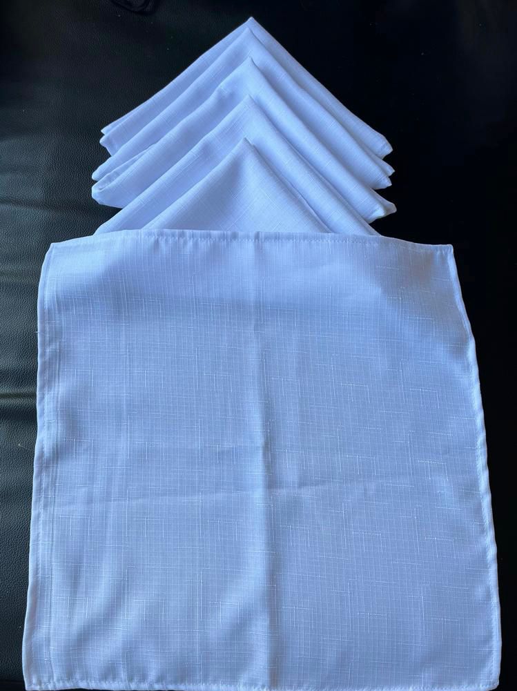 Set  6 servilletas de tela 40x40cm