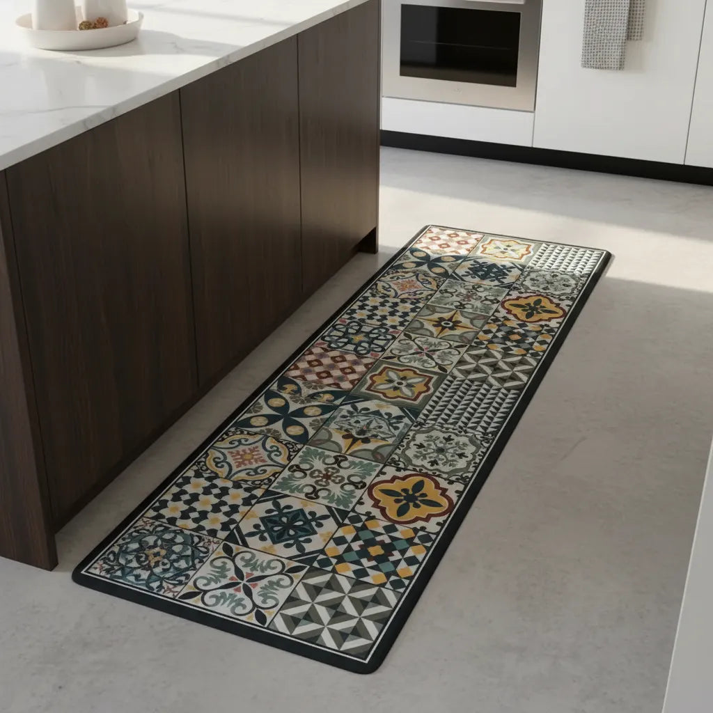 Set De 2 Alfombras Vinílicas Antideslizantes Para Cocina M11 Agregar a favoritos