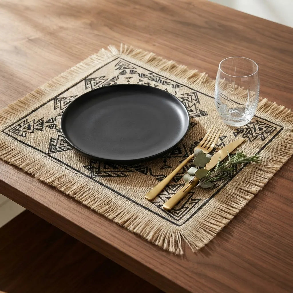 Individual Para Comedor Fibra De Yute