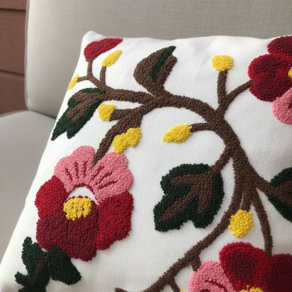 Set de 3 Cojines Jardín Esmeralda – 45x45 cm