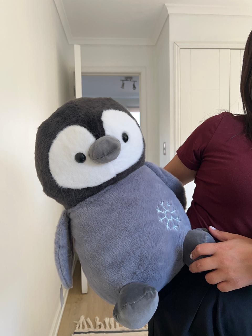 Peluche Pingüi Suavecito 45cm · Afelpado Extra Suave