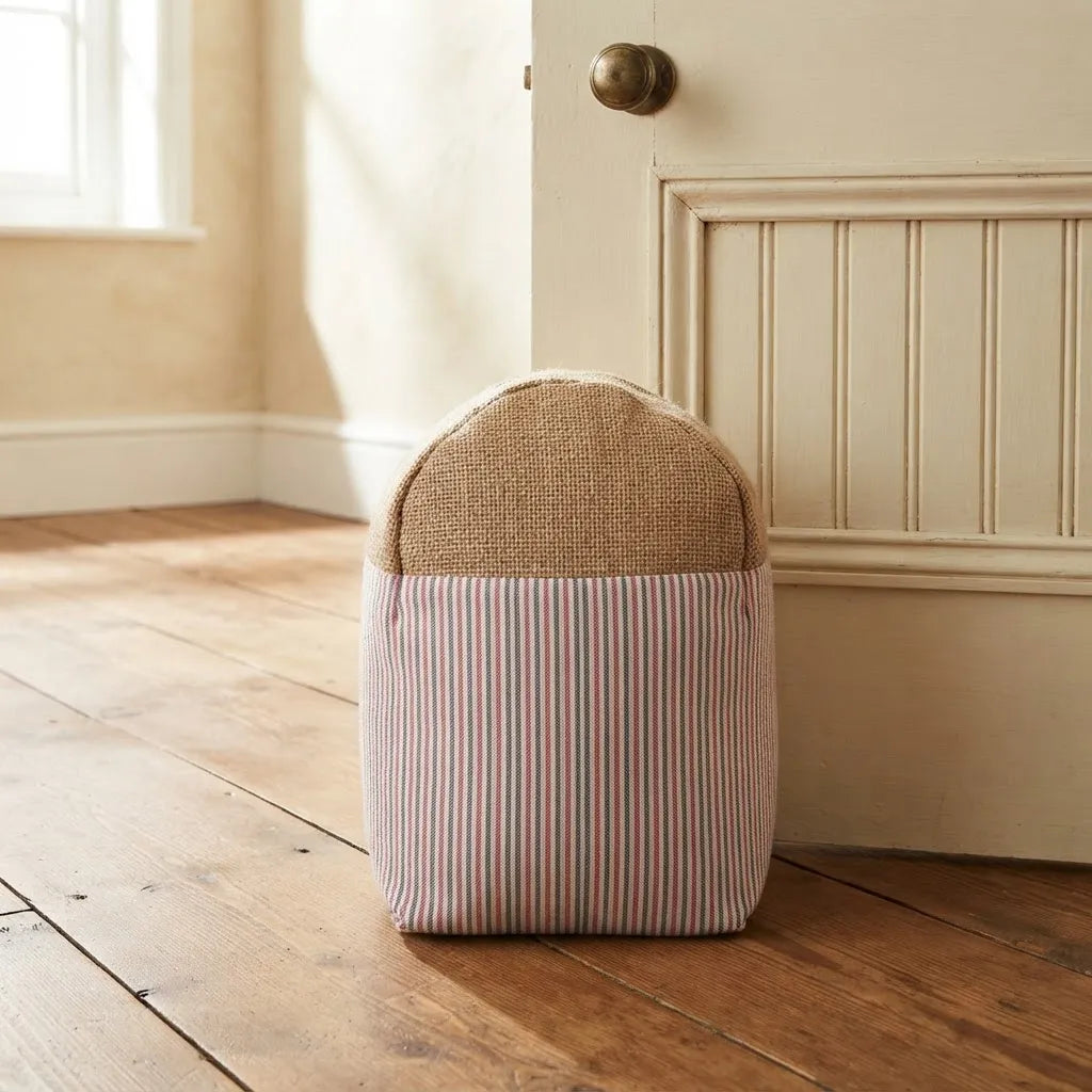 Tope De Puerta Decorativo Casita rosa · Estilo Campestre