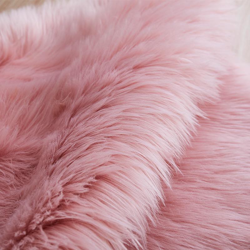 Alfombras redondas de pelo fino - 120 cm