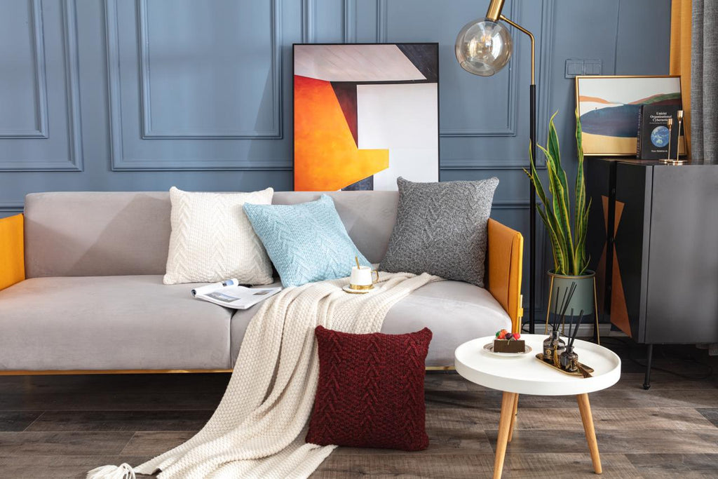 50% descuento, Fundas de Cojines Tejidas