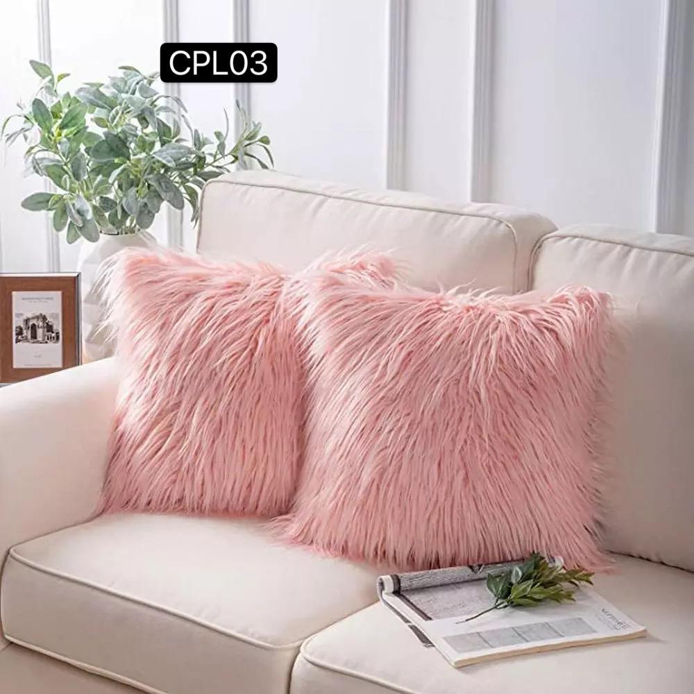 Fundas de cojines Peludas Pelo Largo