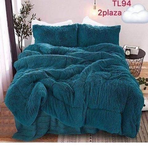 Cubrecama peludo 2 plazas, Hasta el 30 % de descuento