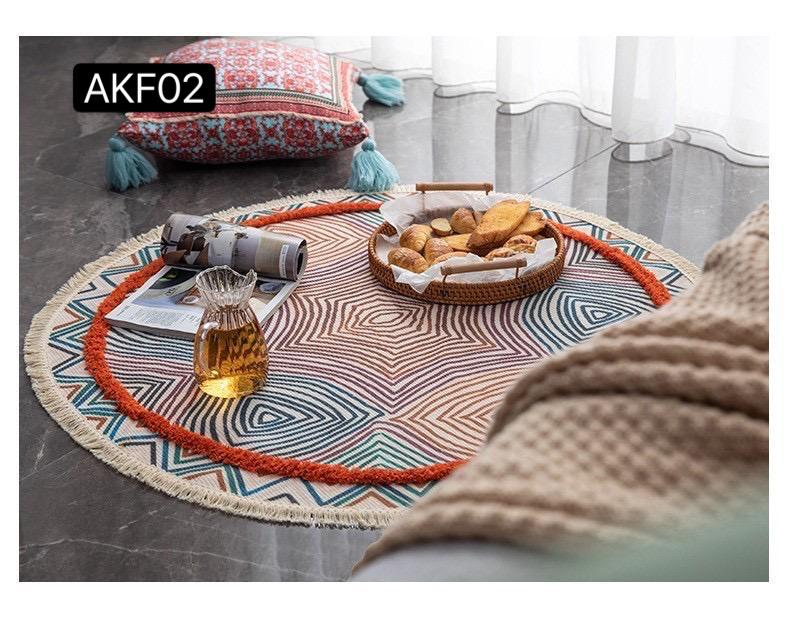Alfombra Kilim Redonda