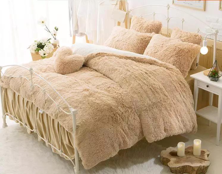 Cubrecama peludo 2 plazas, Hasta el 30 % de descuento