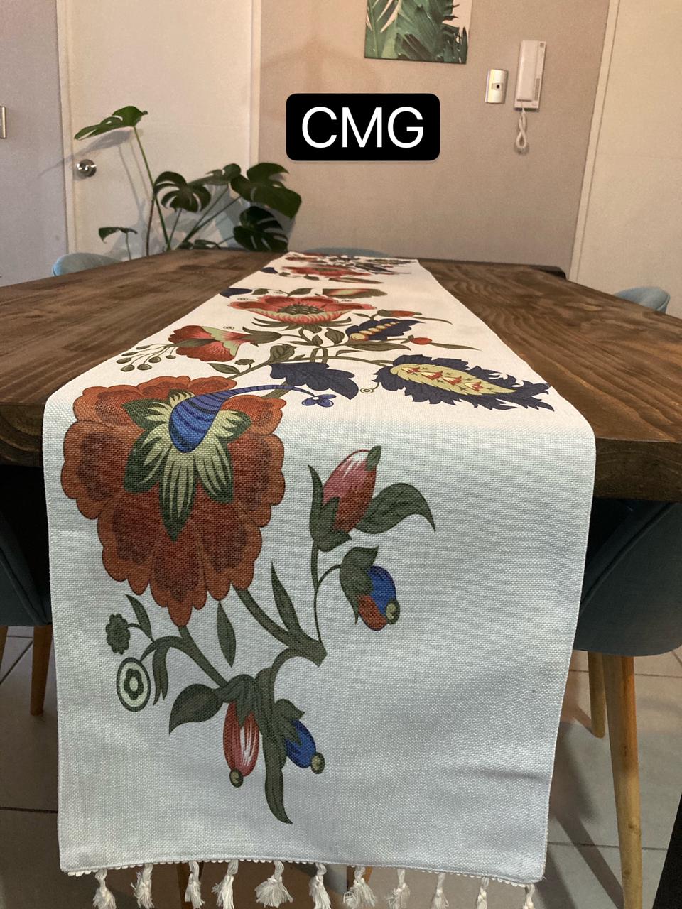 Caminos de mesa estampados