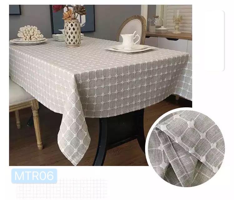 Manteles combinados  de lino