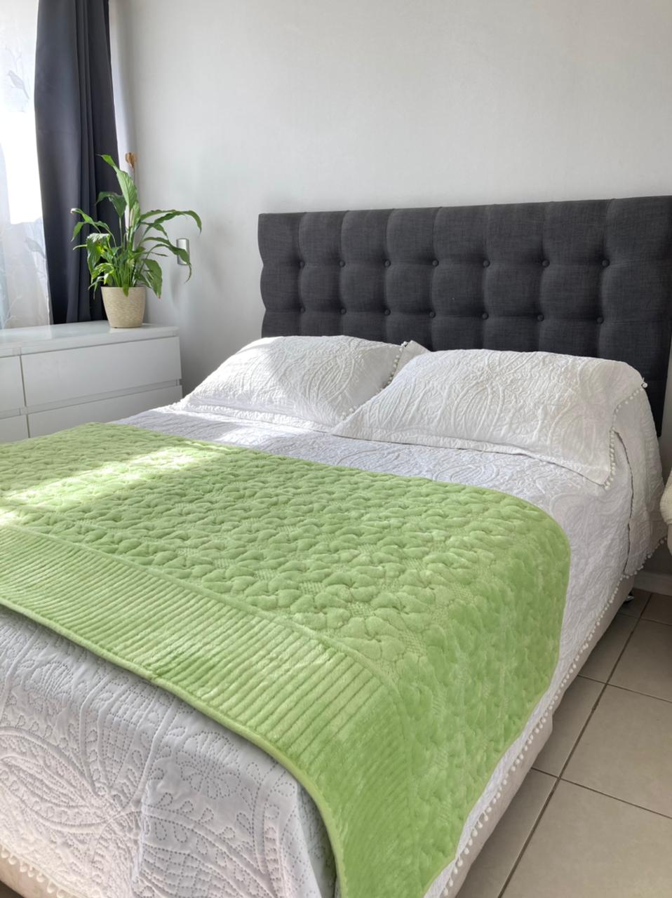 Piecera de polar verde