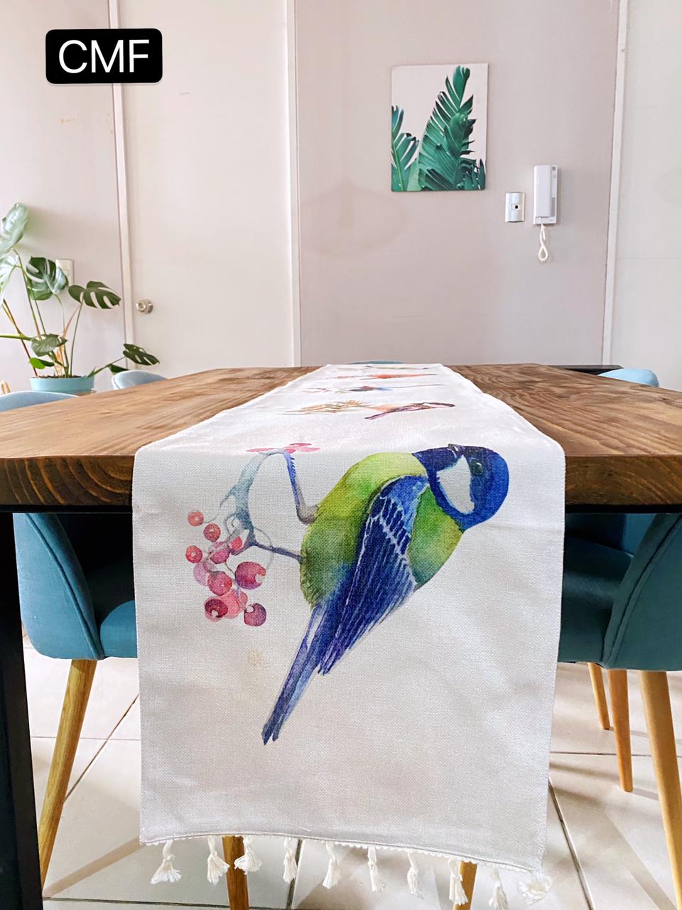 Caminos de mesa estampados