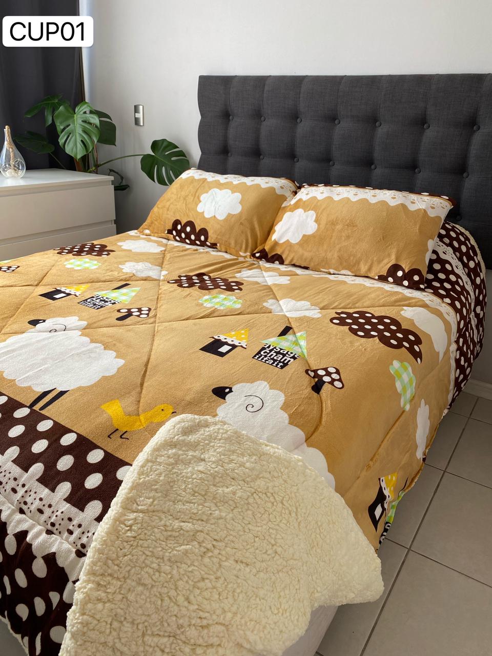 Cubrecama polar con Chiporro 2 plazas