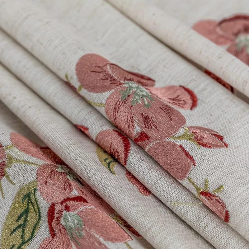 Mantel tejido  de lino