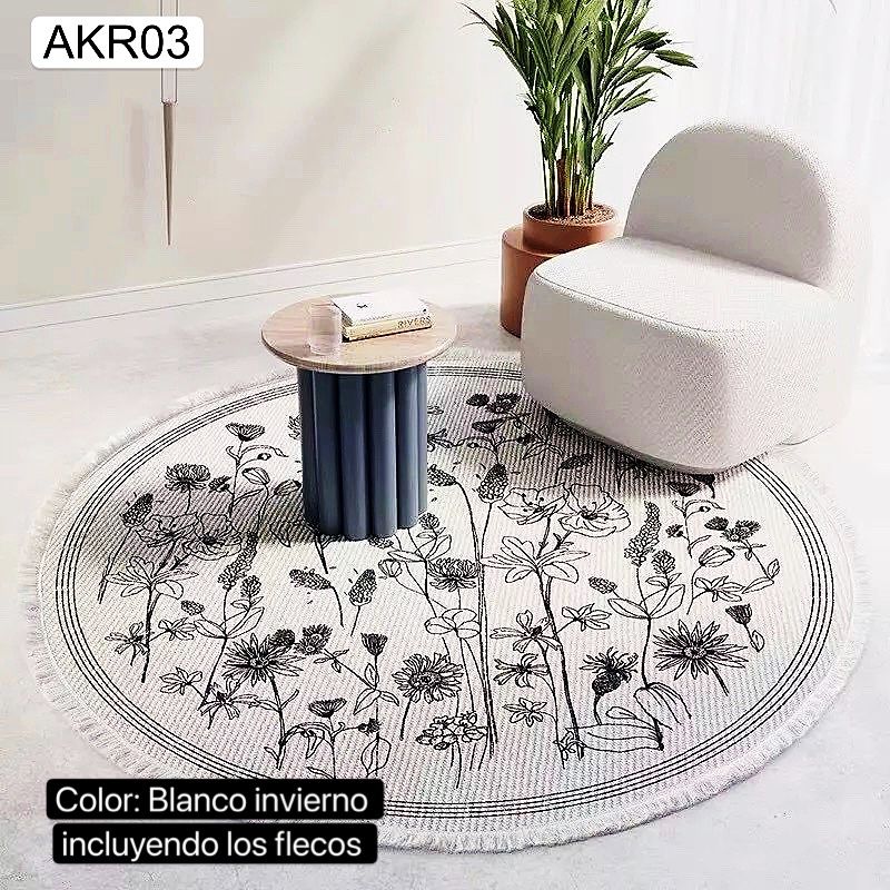 Alfombra Kilim Redonda - 120 cm