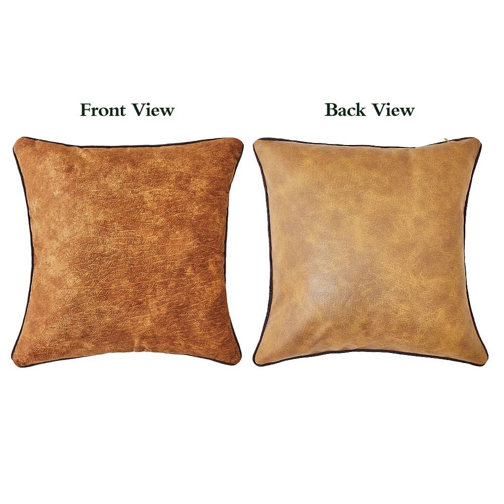 Fundas de cojines Imitación cuero